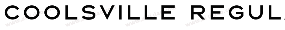 Coolsville Regular字体转换